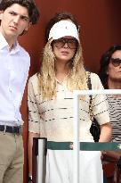 2025 French Open - Celebrities In Stands Day 8