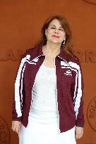 2025 French Open - Celebrities At Village Day 8 NB