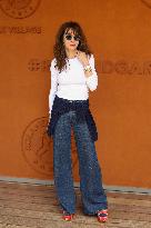 2025 French Open - Celebrities At Village Day 8 NB