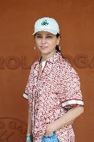 2025 French Open - Celebrities At Village Day 8 NB