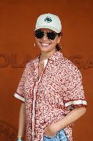 2025 French Open - Celebrities At Village Day 8 NB