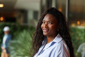 2025 French Open - Celebrities At Village Day 8 NB