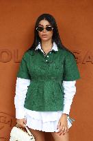 2025 French Open - Celebrities At Village Day 8 NB