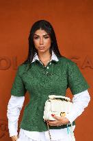 2025 French Open - Celebrities At Village Day 8 NB