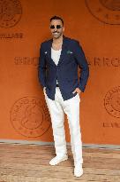 2025 French Open - Celebrities At Village Day 8 NB