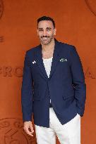 2025 French Open - Celebrities At Village Day 8 NB