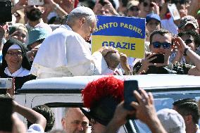 Pope Leo XIV Celebrates The Jubilee of Families - Vatican