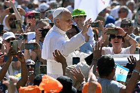 Pope Leo XIV Celebrates The Jubilee of Families - Vatican