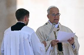 Pope Leo XIV Celebrates The Jubilee of Families - Vatican