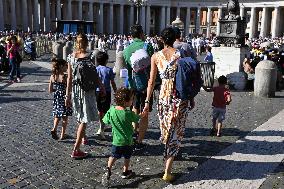 Pope Leo XIV Celebrates The Jubilee of Families - Vatican