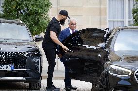Ceremony at the Elysee for 2025 PSG UEFA Victory - Paris