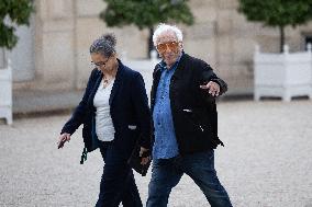 Ceremony at the Elysee for 2025 PSG UEFA Victory - Paris