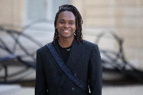 Ceremony at the Elysee for 2025 PSG UEFA Victory - Paris