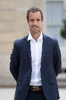Ceremony at the Elysee for 2025 PSG UEFA Victory - Paris