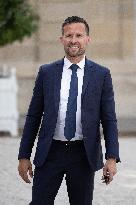 Ceremony at the Elysee for 2025 PSG UEFA Victory - Paris