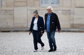 Ceremony at the Elysee for 2025 PSG UEFA Victory - Paris