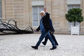 Ceremony at the Elysee for 2025 PSG UEFA Victory - Paris