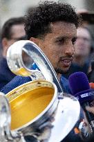 Ceremony at the Elysee for 2025 PSG UEFA Victory - Paris
