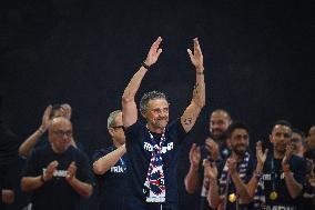 PSG celebrates Champions League trophy at Parc des Princes - FA