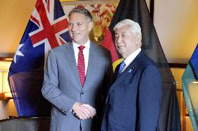 Japan-Australia defense talks