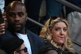 Psg Celebrates Champions League Trophy - Teddy Riner