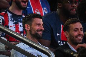 Psg Celebrates Champions League Trophy - Novak Djokovic