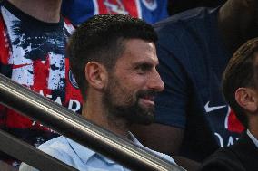 Psg Celebrates Champions League Trophy - Novak Djokovic