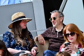 French Open - VIPs In The Stands