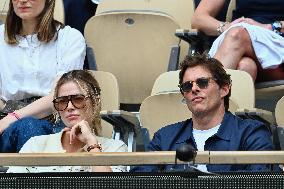French Open - VIPs In The Stands
