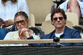 French Open - VIPs In The Stands