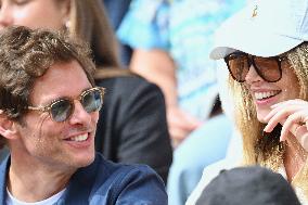 French Open - VIPs In The Stands