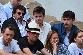 French Open - VIPs In The Stands