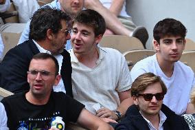 French Open - VIPs In The Stands