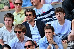 French Open - VIPs In The Stands