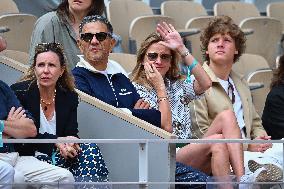 French Open - VIPs In The Stands