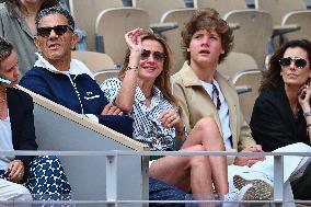 French Open - VIPs In The Stands