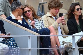 French Open - VIPs In The Stands