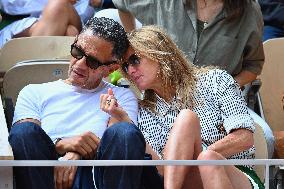 French Open - VIPs In The Stands