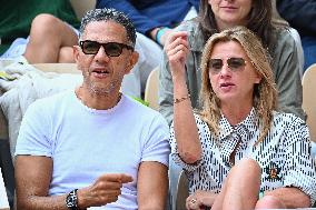 French Open - VIPs In The Stands