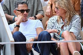 French Open - VIPs In The Stands