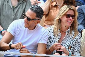 French Open - VIPs In The Stands