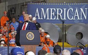 Trump praises Nippon Steel's investment