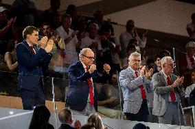 Prince Albert II At  Betclic Elite French Basketball Championship - Monaco