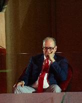 Prince Albert II At  Betclic Elite French Basketball Championship - Monaco
