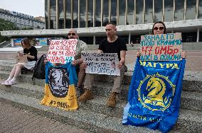 "Dont Stay Silent! Captivity Kills!" rally in Kyiv