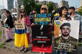 "Dont Stay Silent! Captivity Kills!" rally in Kyiv