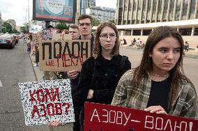 "Dont Stay Silent! Captivity Kills!" rally in Kyiv
