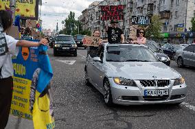 "Dont Stay Silent! Captivity Kills!" rally in Kyiv