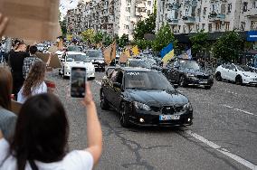 "Dont Stay Silent! Captivity Kills!" rally in Kyiv