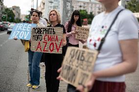 "Dont Stay Silent! Captivity Kills!" rally in Kyiv